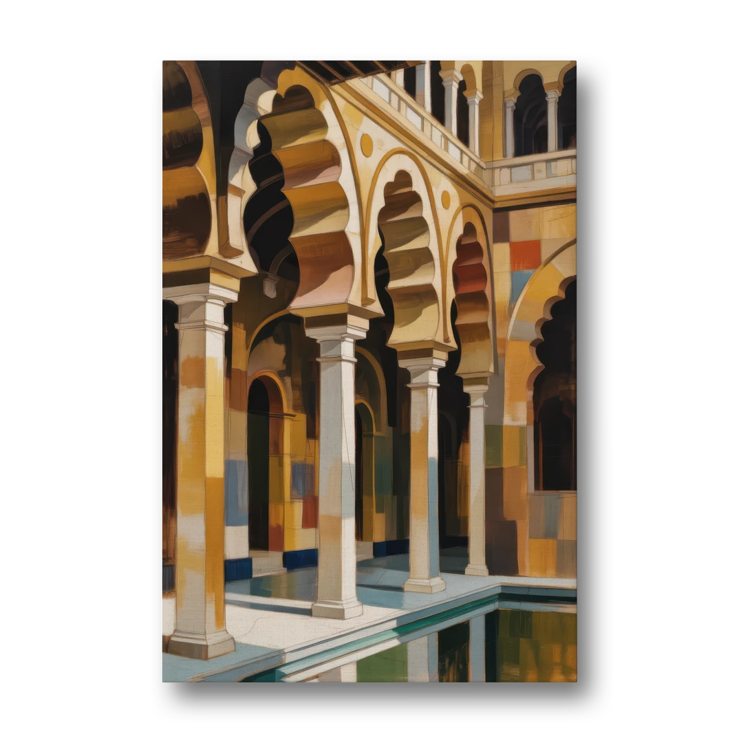 Alcazar Allure - Canvas Wall Art - Front