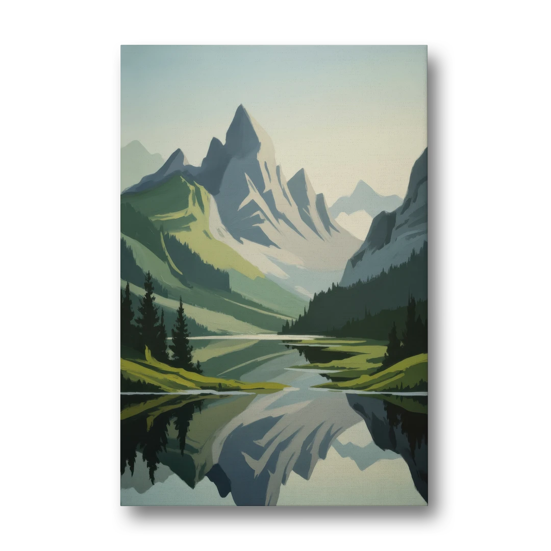 Alpine Adventure - Canvas Wall Art - Front