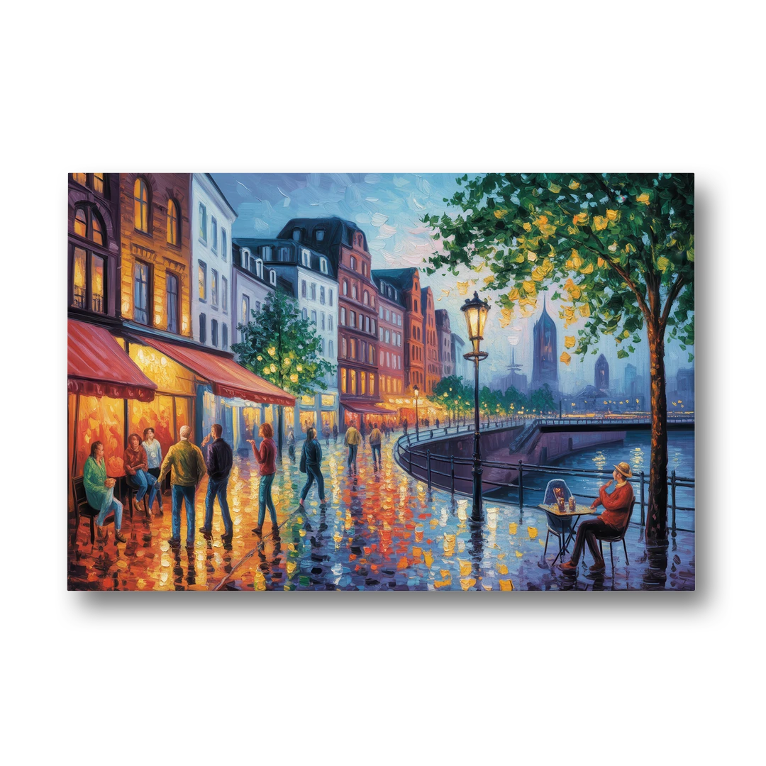 Altstadt Charm - Canvas Wall Art - Front
