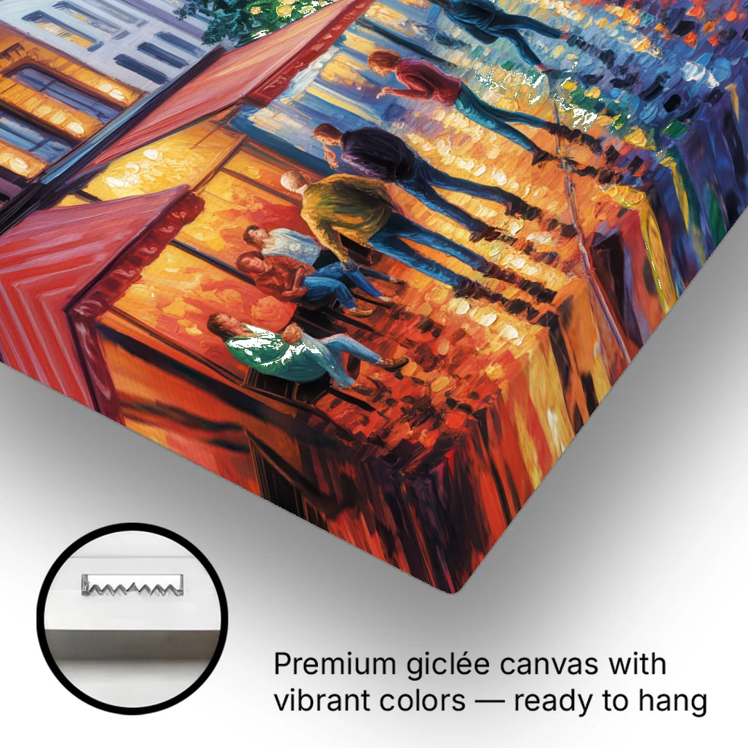 Altstadt Charm - Canvas Wall Art - Gallery Wrap Corner