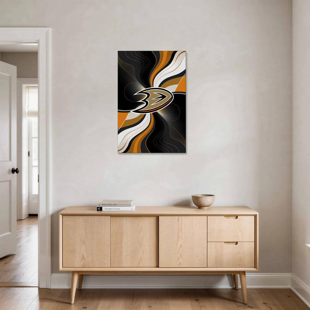 Anaheim Ducks Pride - Canvas Wall Art - Coffee Table - 24x36