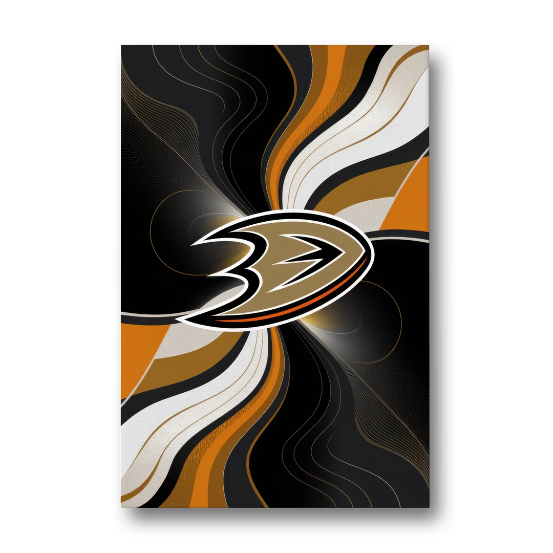 Anaheim Ducks Pride - Canvas Wall Art - Front