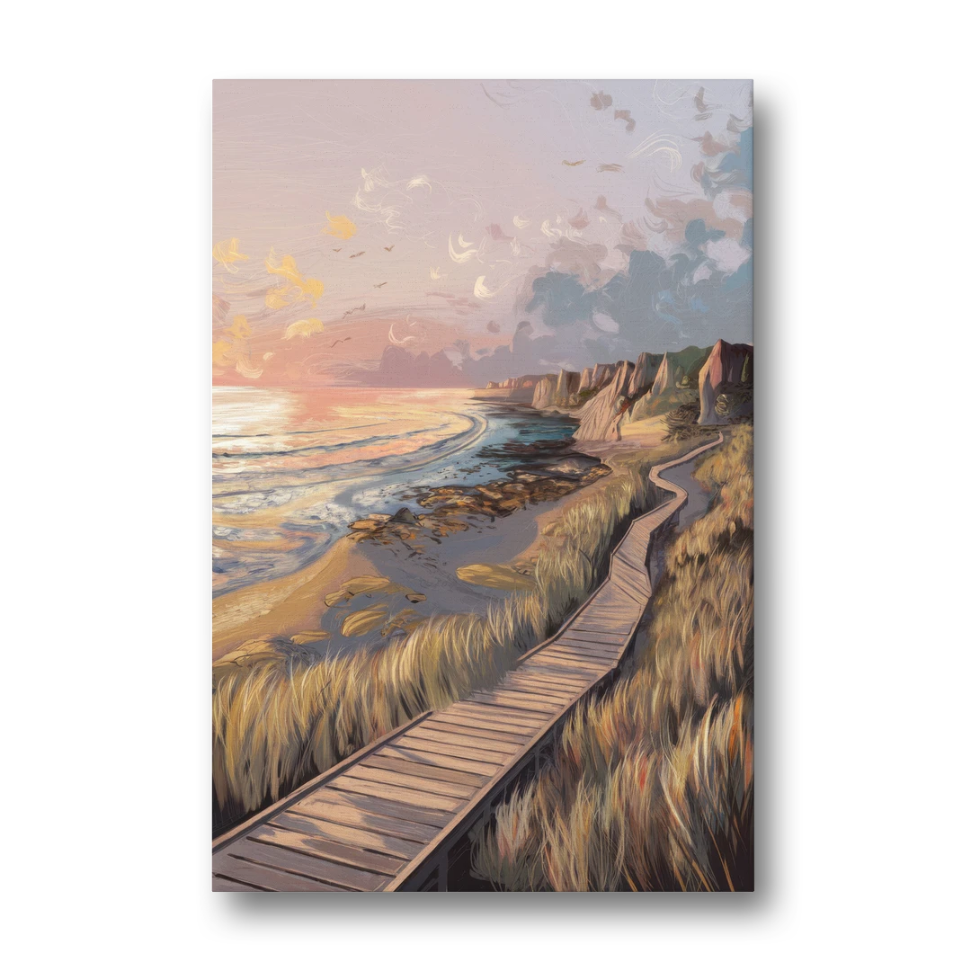 Anchorage Coastal Landscape - Canvas Wall Art - Front