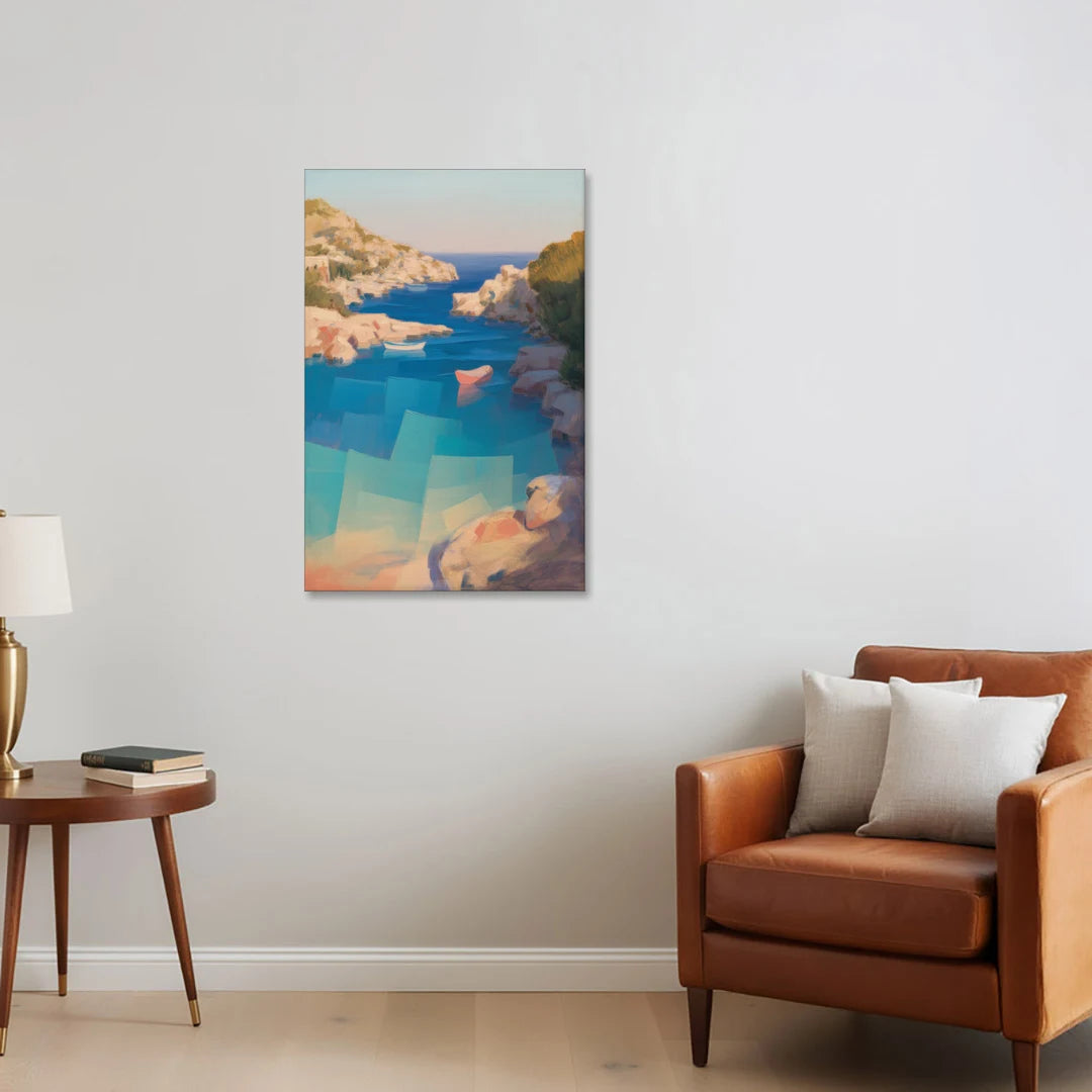 Anthony Quinn Bay - Canvas Wall Art - Sofa - 24x36