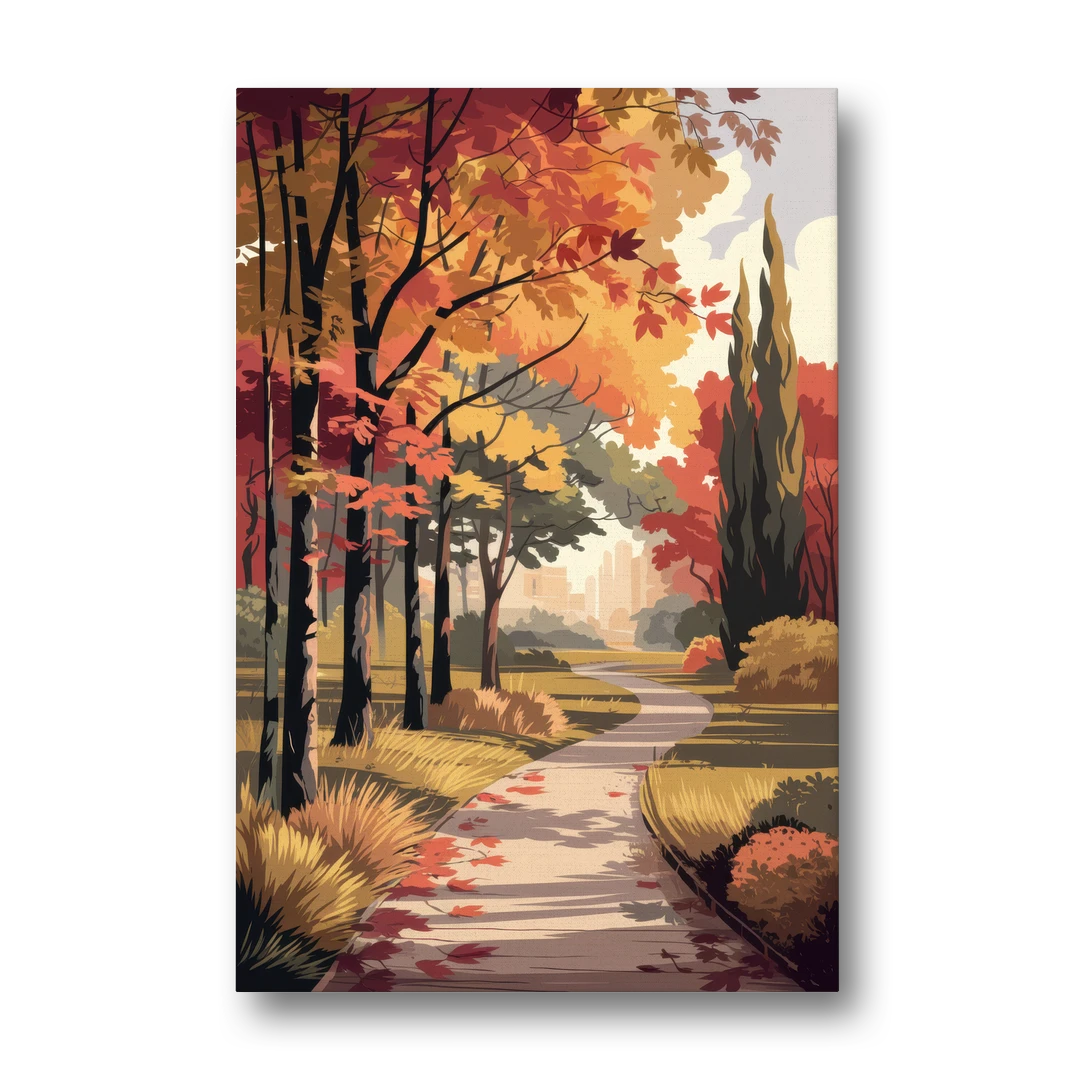 Arlington Autumn Colors - Canvas Wall Art - Front