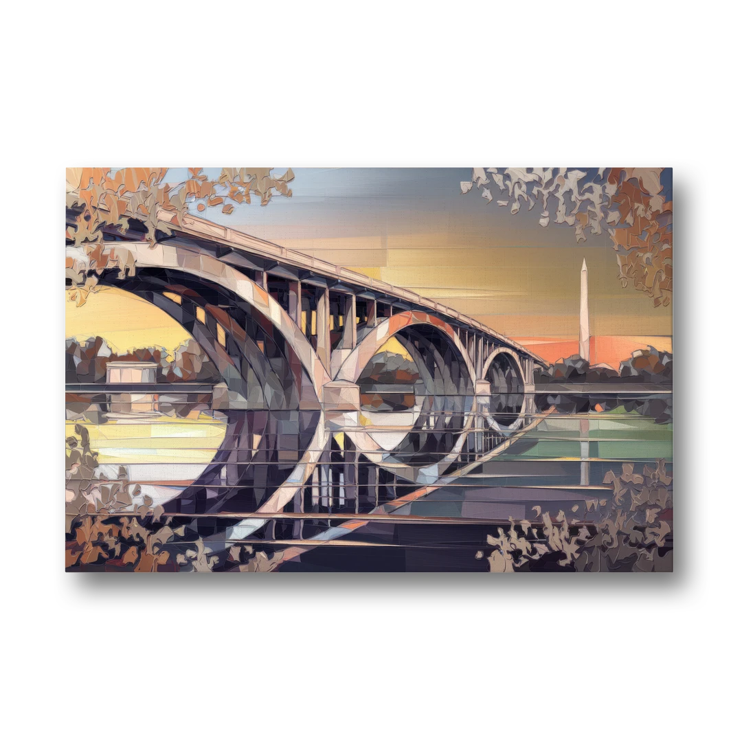 Arlington Memorial Bridge - Canvas Wall Art - Front