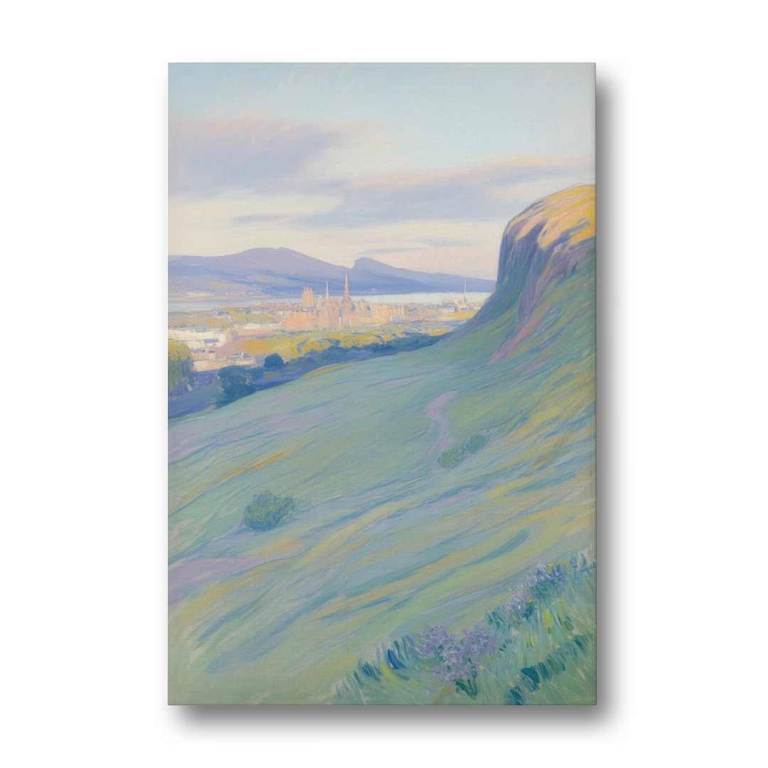 Arthur's Seat Serenity - Canvas Wall Art - Front