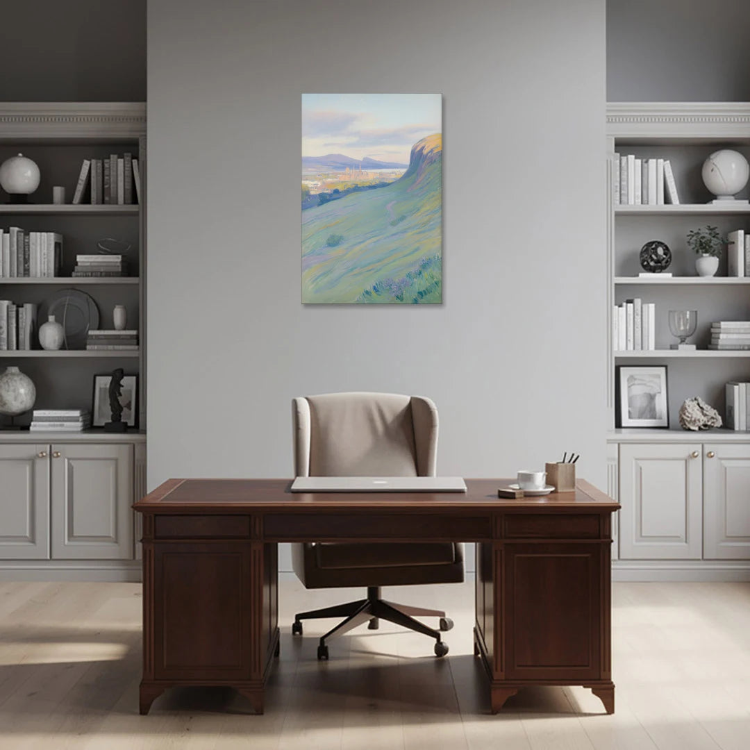 Arthur's Seat Serenity - Canvas Wall Art - Office - 24x36