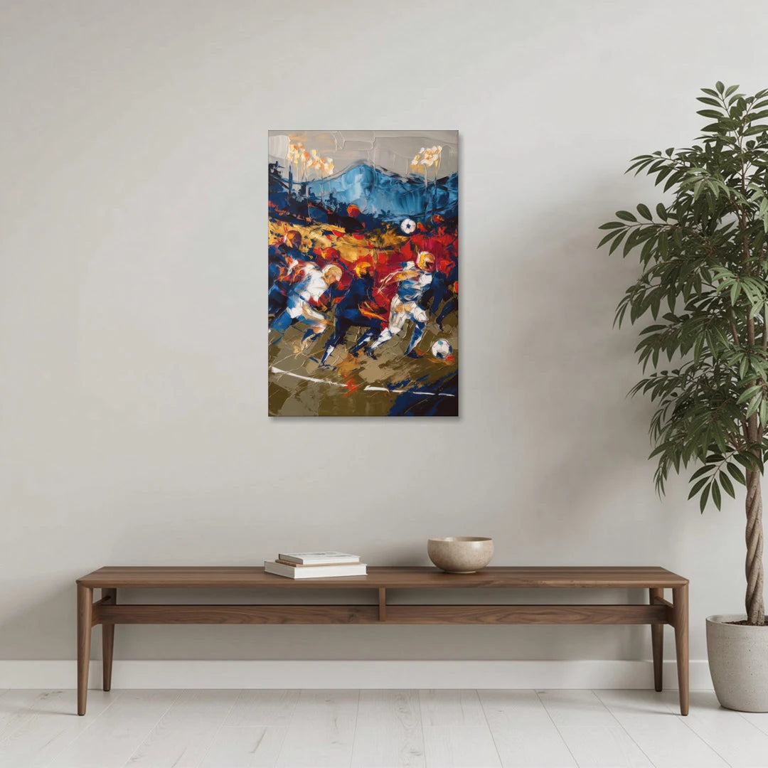 Asheville Sports Team Spirit - Canvas Wall Art - Coffee Table - 24x36