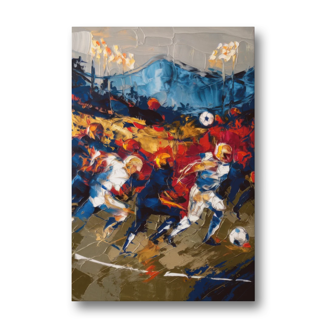 Asheville Sports Team Spirit - Canvas Wall Art - Front