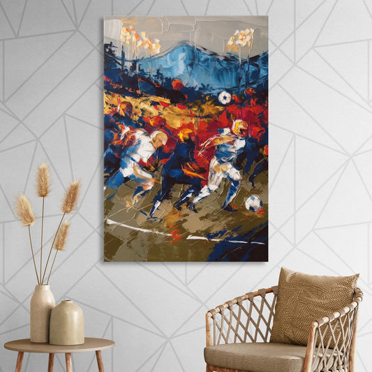 Asheville Sports Team Spirit Living Room - Canvas Wall Art