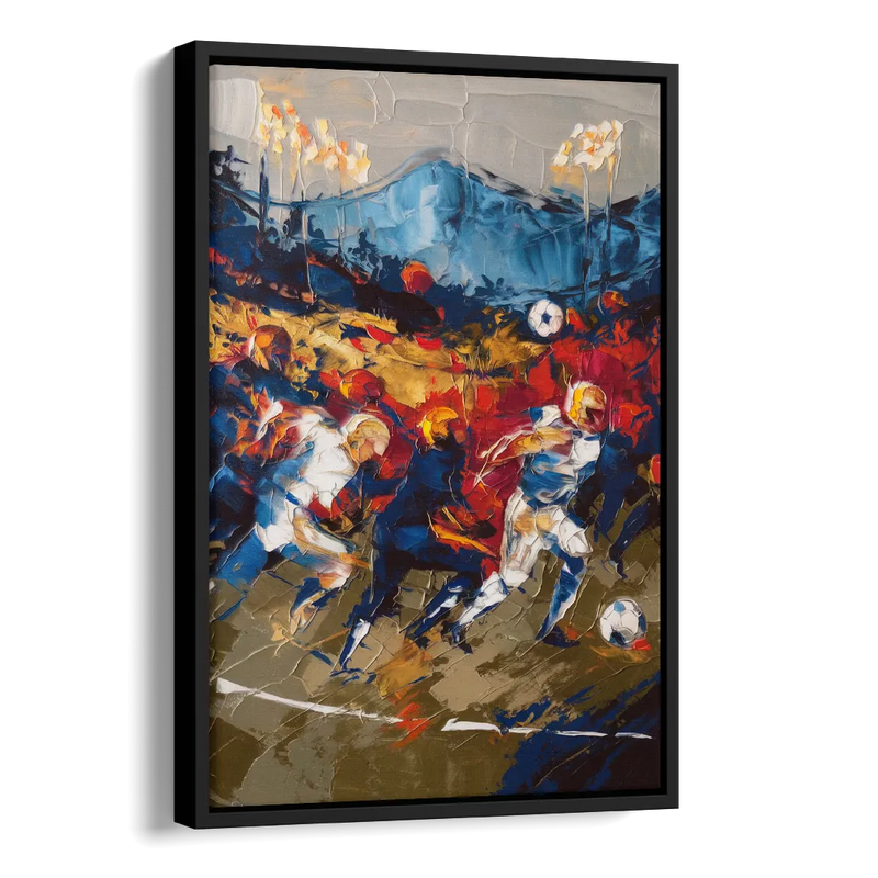Asheville Sports Team Spirit Side - Black Canvas Wall Art