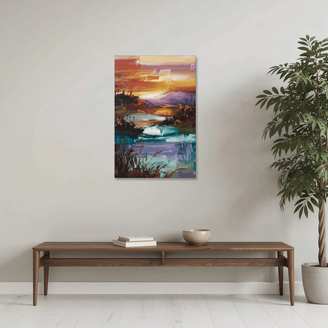 Ashland Evening Glow - Canvas Wall Art - Coffee Table - 24x36