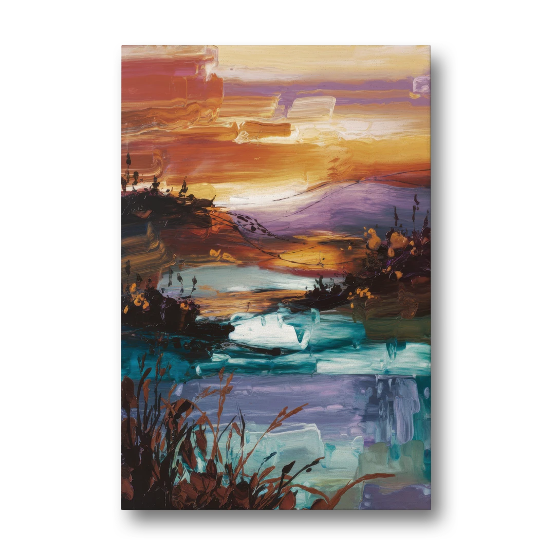 Ashland Evening Glow - Canvas Wall Art - Front