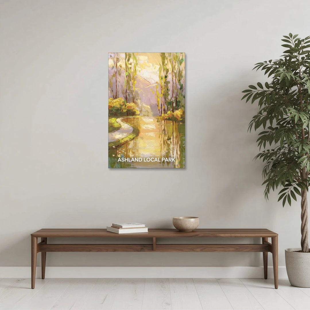Ashland Local Park Serenity - Canvas Wall Art - Coffee Table - 24x36