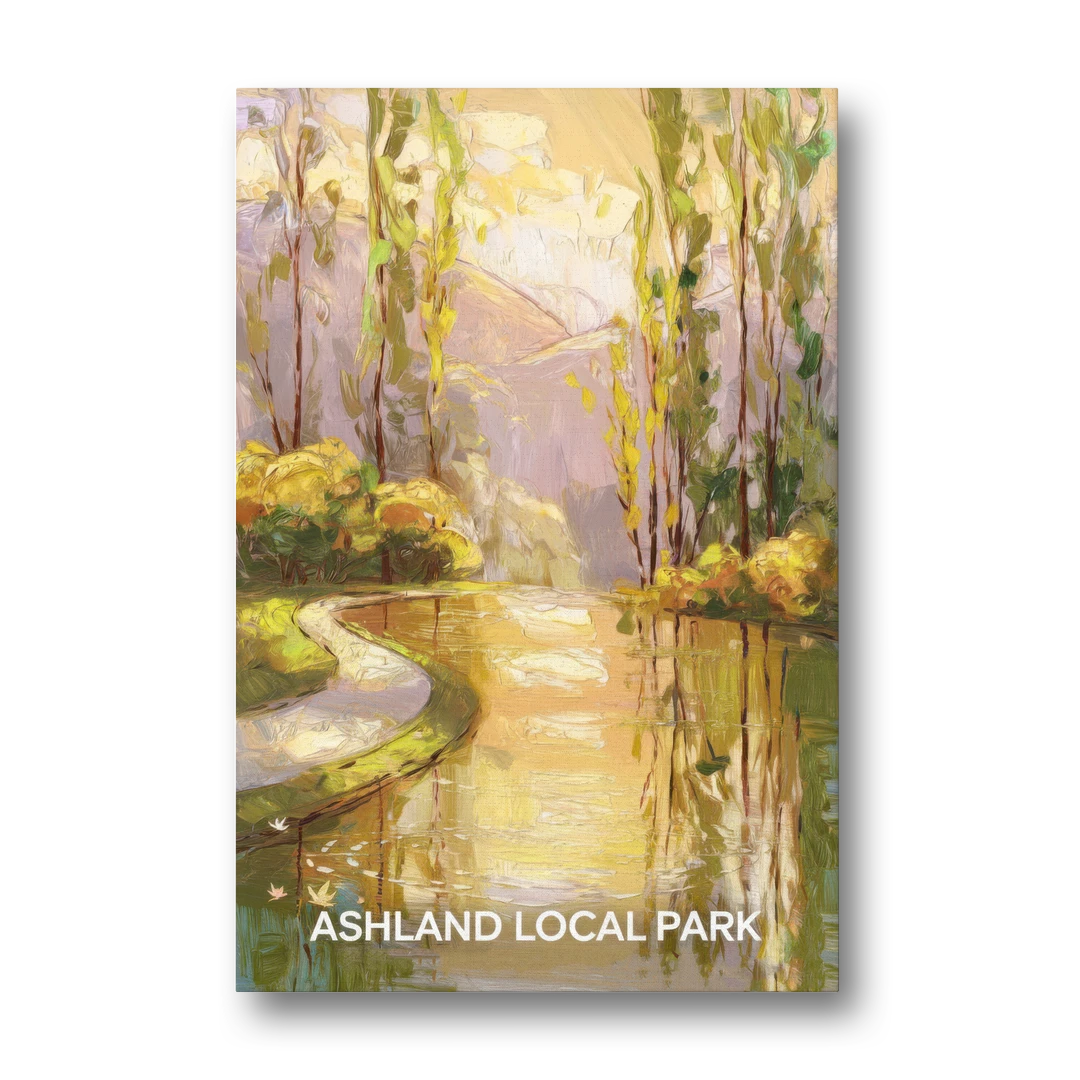 Ashland Local Park Serenity - Canvas Wall Art - Front