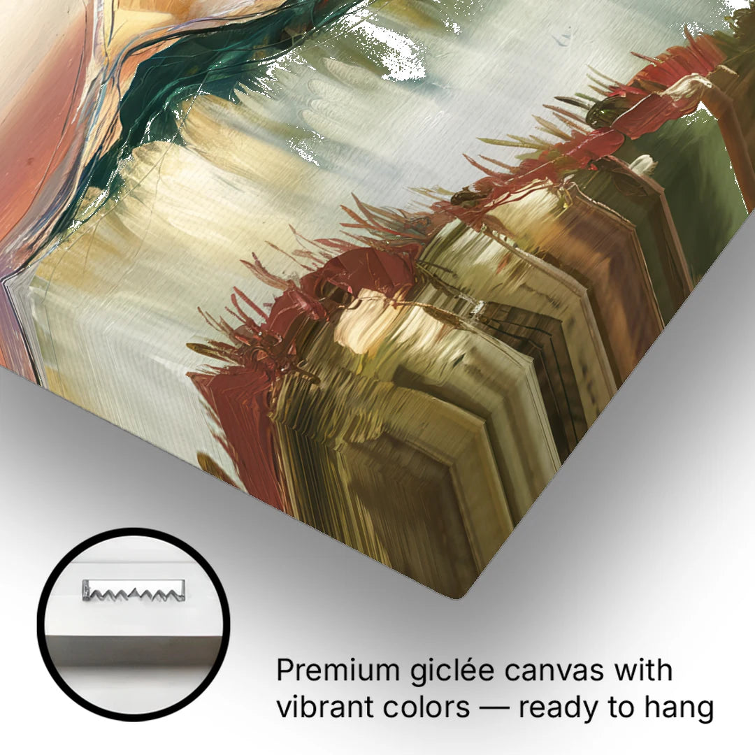 Ashland Mountain View - Canvas Wall Art - Gallery Wrap Corner
