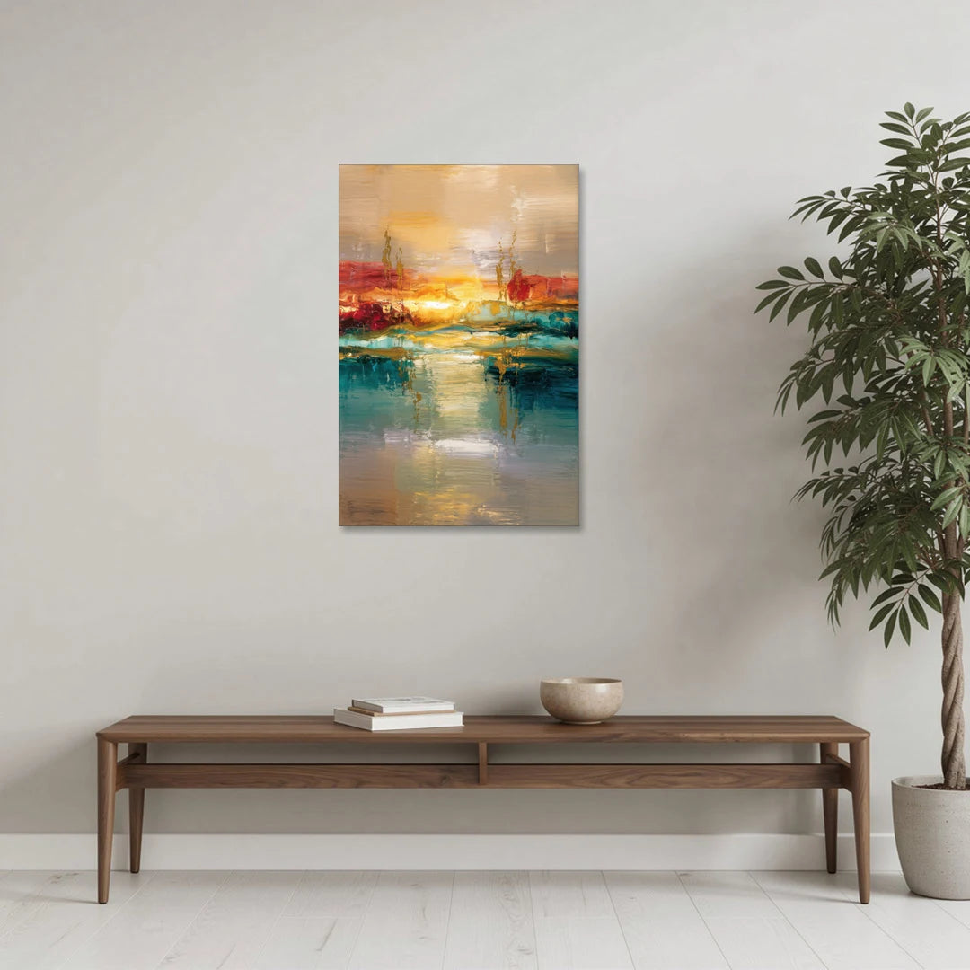 Ashland Sunset Horizon - Canvas Wall Art - Coffee Table - 24x36