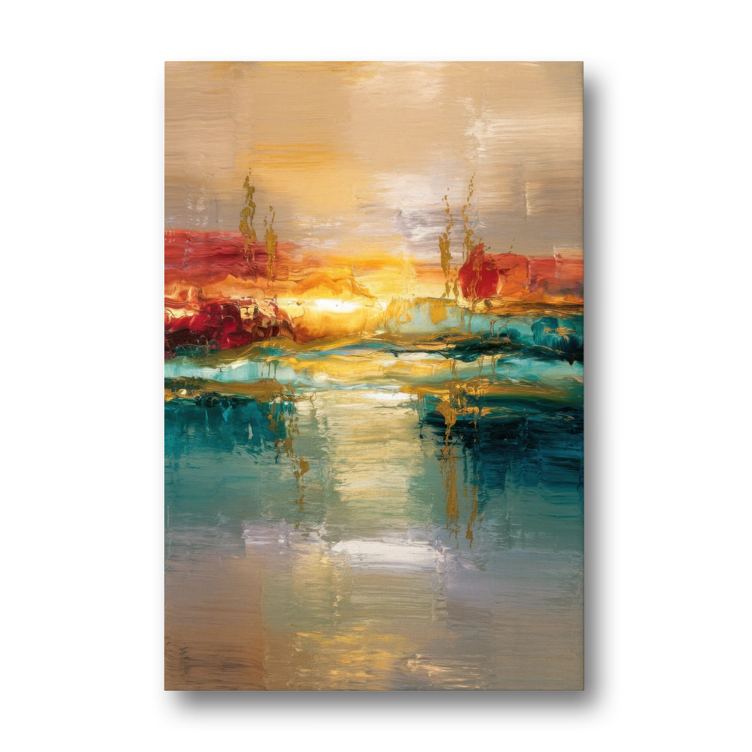 Ashland Sunset Horizon - Canvas Wall Art - Front