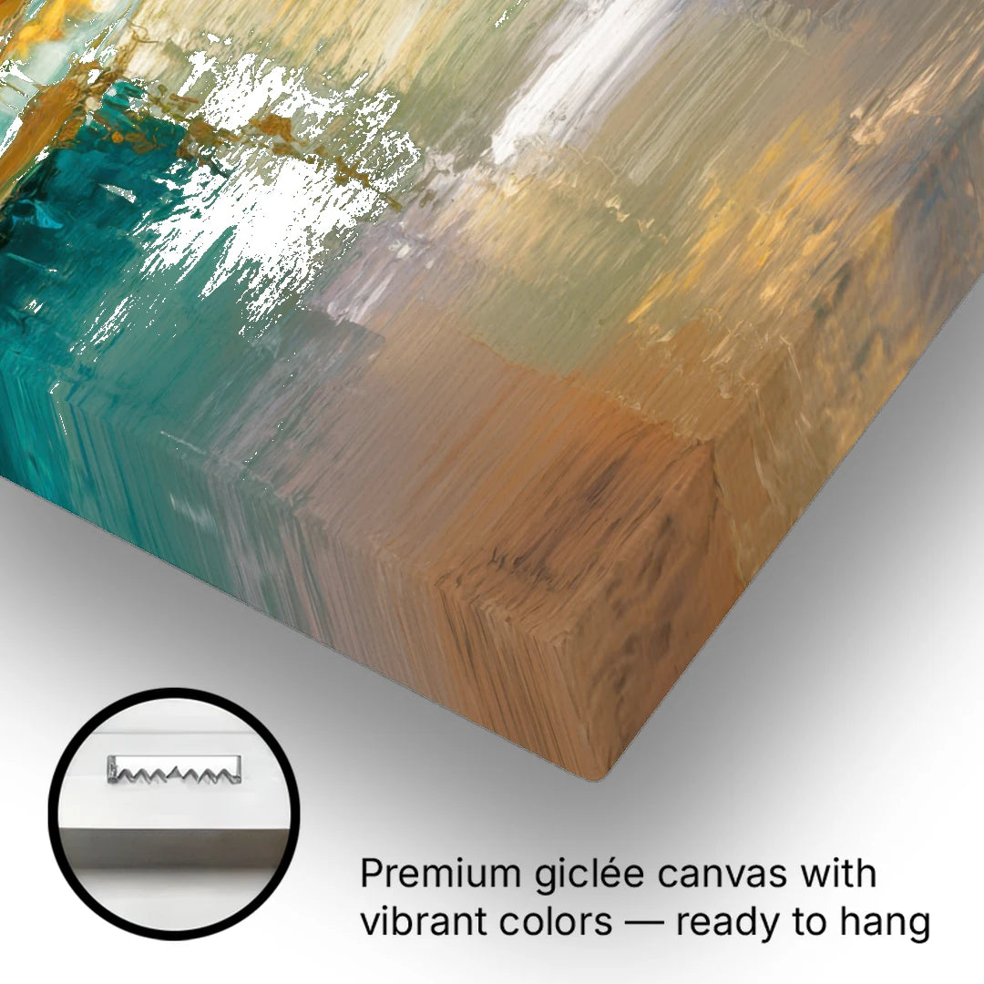 Ashland Sunset Horizon - Canvas Wall Art - Gallery Wrap Corner