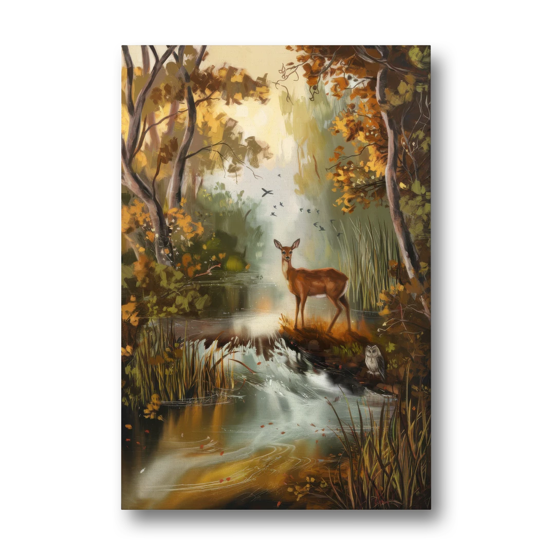 Ashland Wildlife Sanctuary - Canvas Wall Art - Front