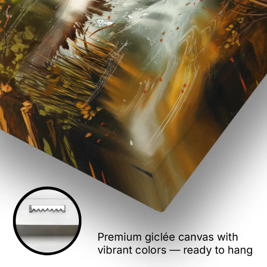 Ashland Wildlife Sanctuary - Canvas Wall Art - Gallery Wrap Corner