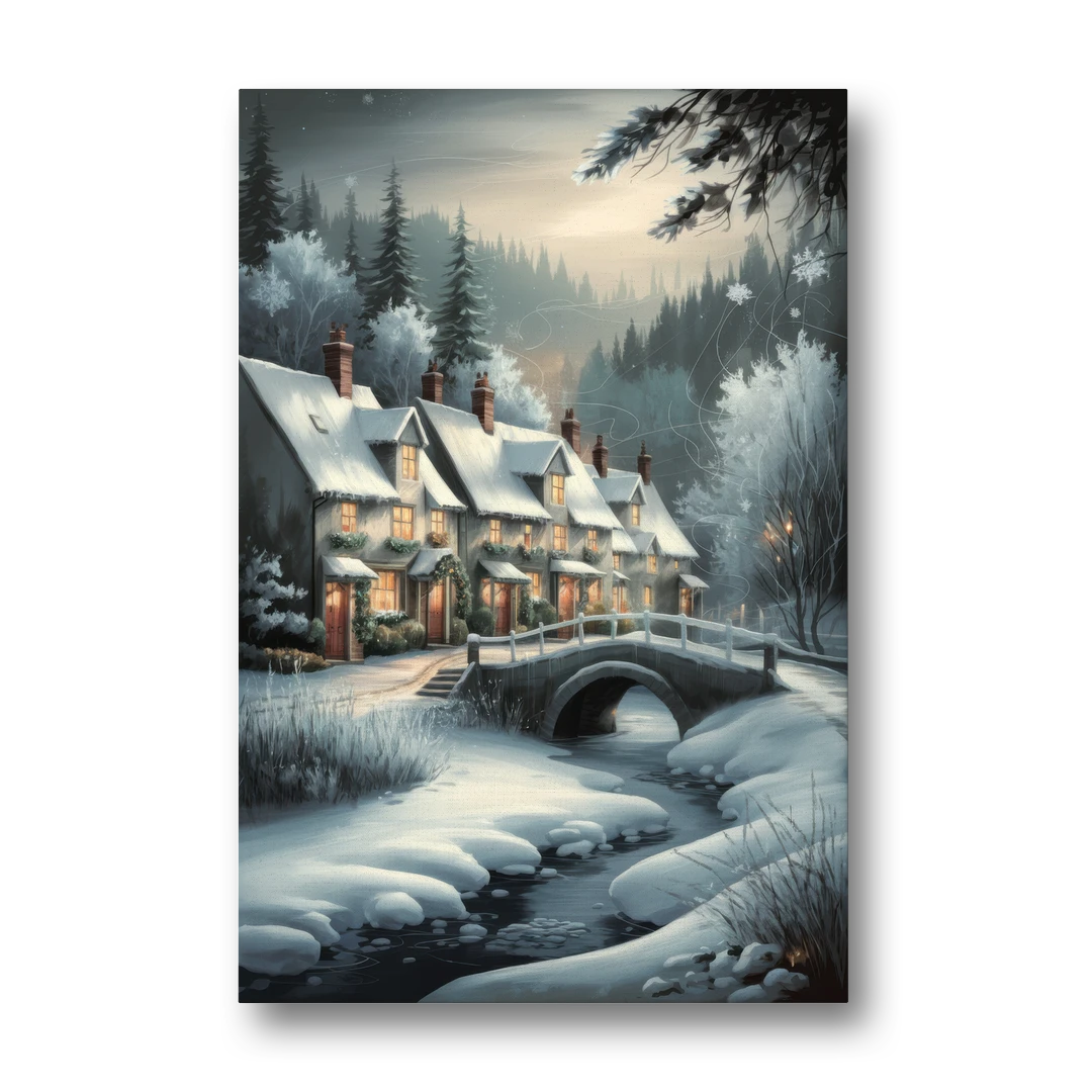Ashland Winter Wonderland - Canvas Wall Art - Front