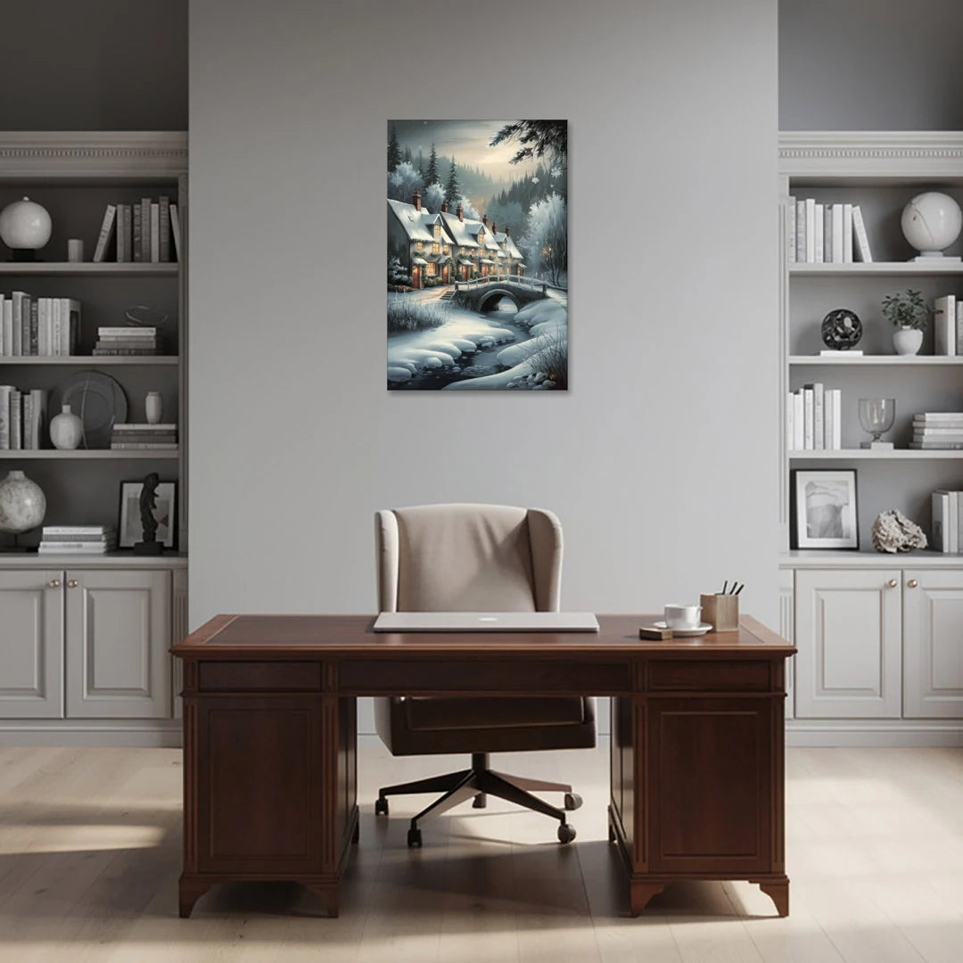 Ashland Winter Wonderland - Canvas Wall Art - Office - 24x36