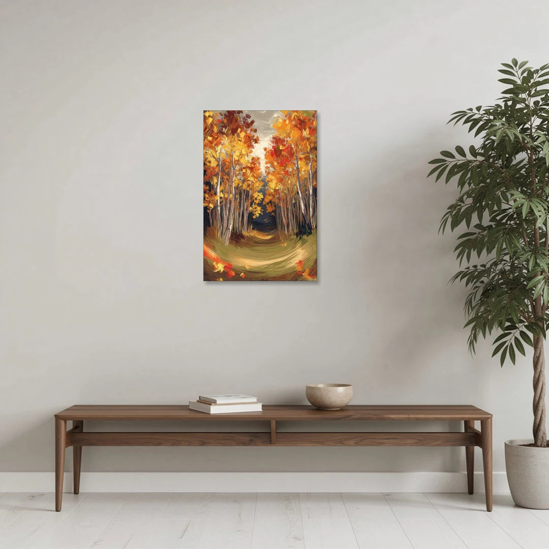 Aspen Quaking Leaves - Canvas Wall Art - Coffee Table - 20x30