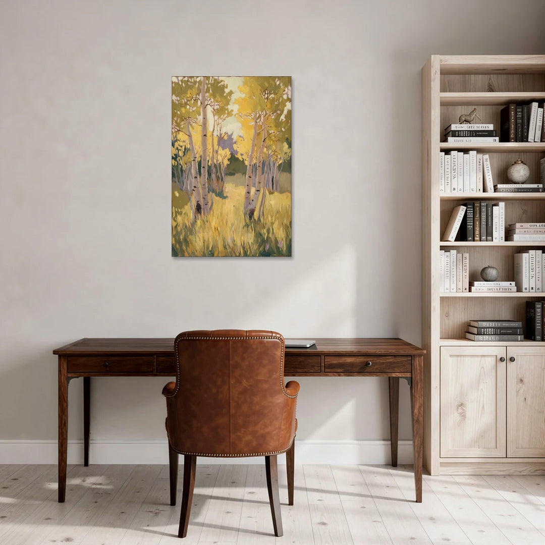 Aspen Tranquility - Canvas Wall Art - Office - 24x36