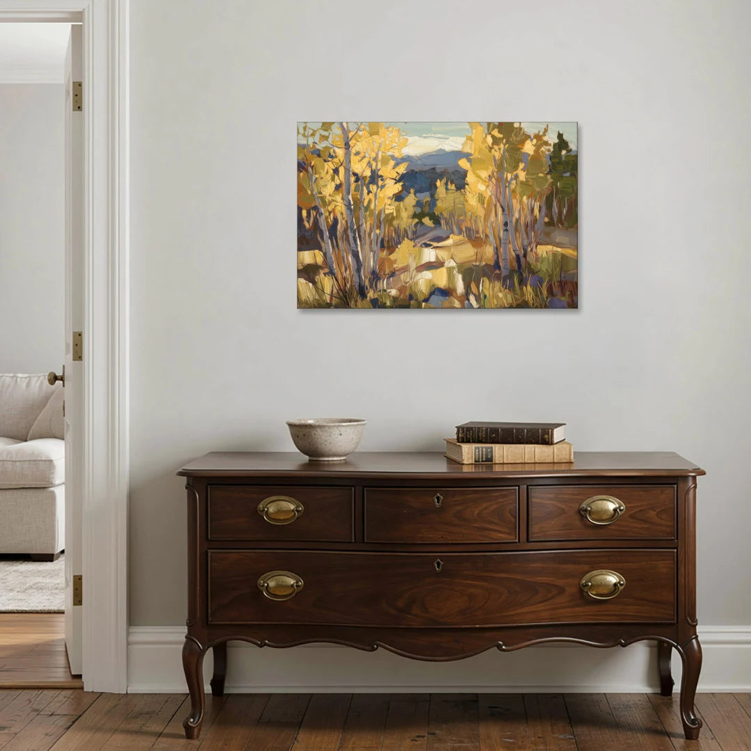 Aspen Wilderness Beauty - Canvas Wall Art - Coffee Table - 36x24