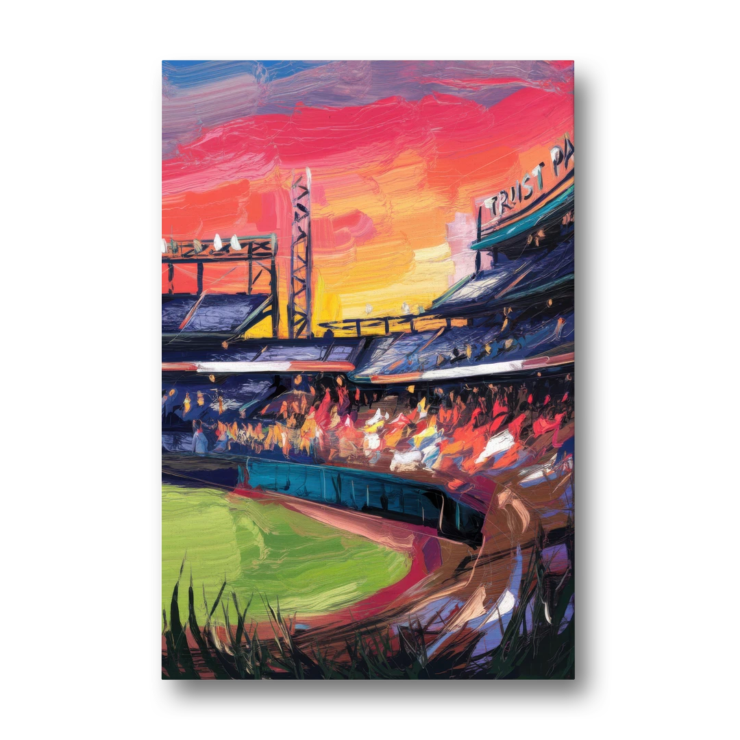 Atlanta Braves Photography Print - Canvas Wall Art - Front