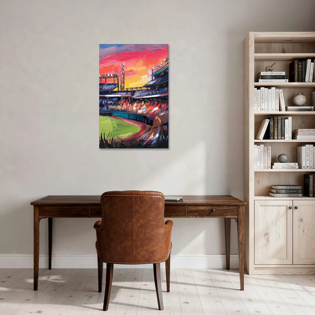 Atlanta Braves Photography Print - Canvas Wall Art - Office - 24x36