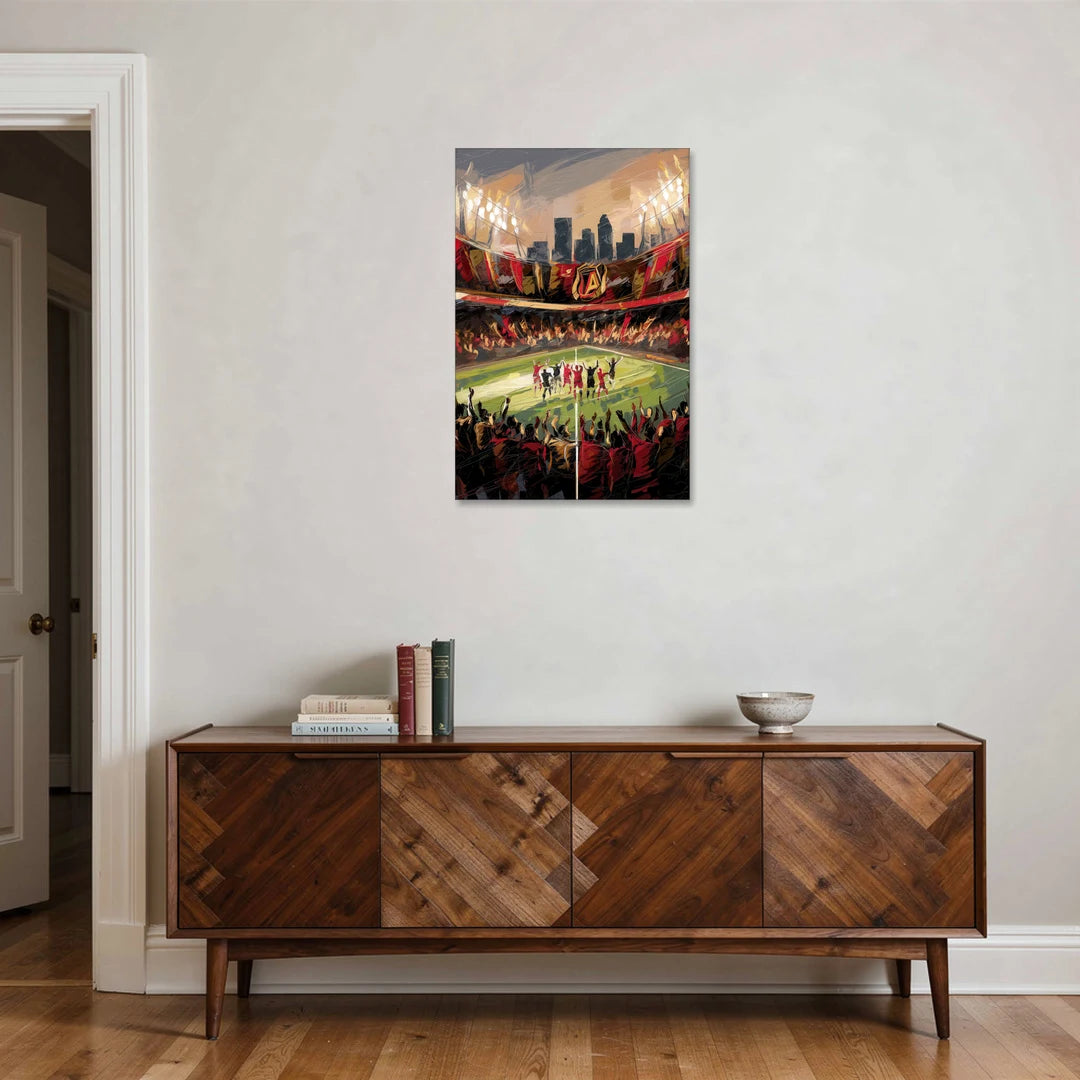 Atlanta United Team Celebration - Canvas Wall Art - Coffee Table - 24x36