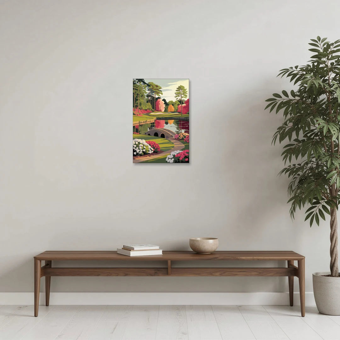 Augusta Golf Heritage Tribute - Canvas Wall Art - Coffee Table - 16x24