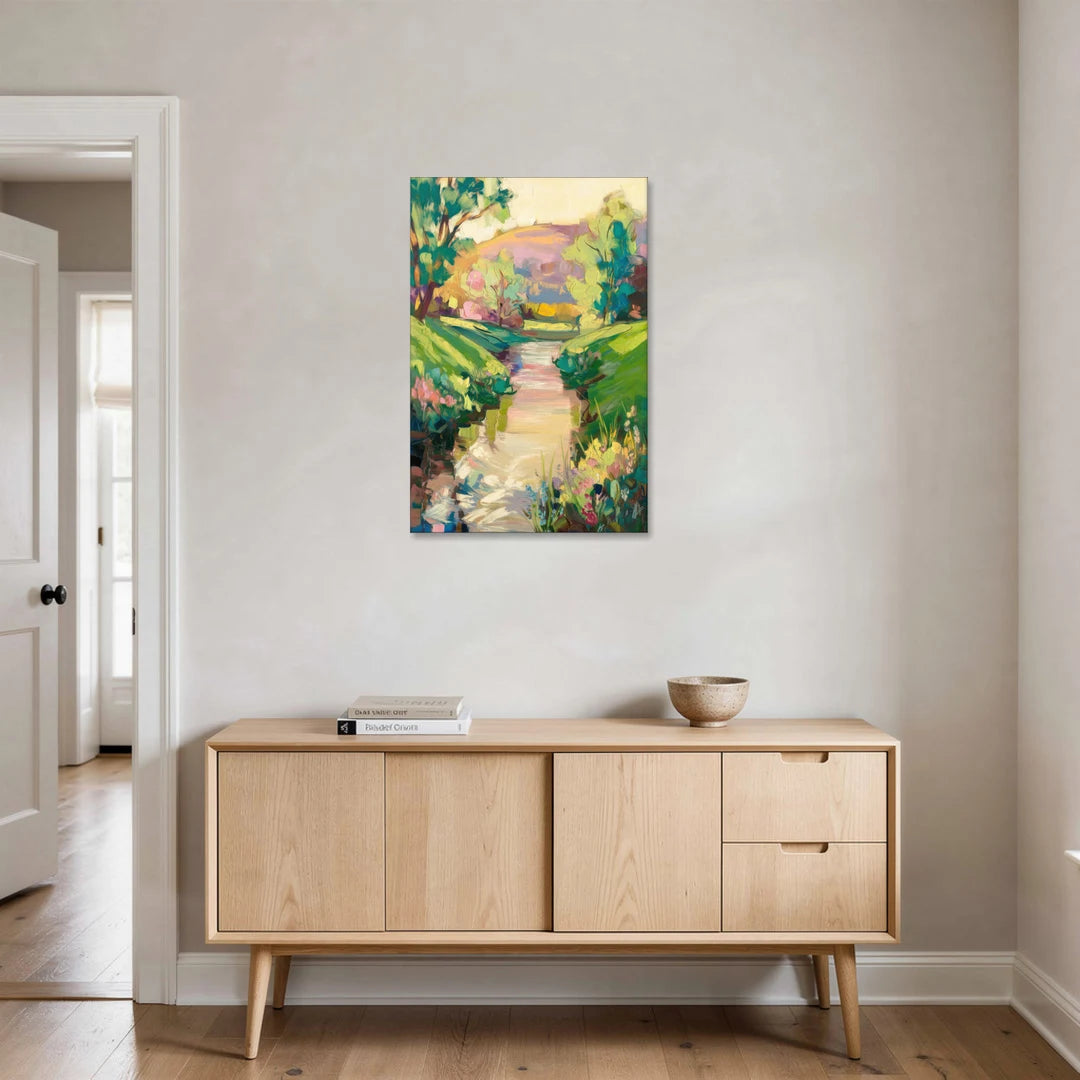 Augusta Serene Riverfront - Canvas Wall Art - Coffee Table - 24x36