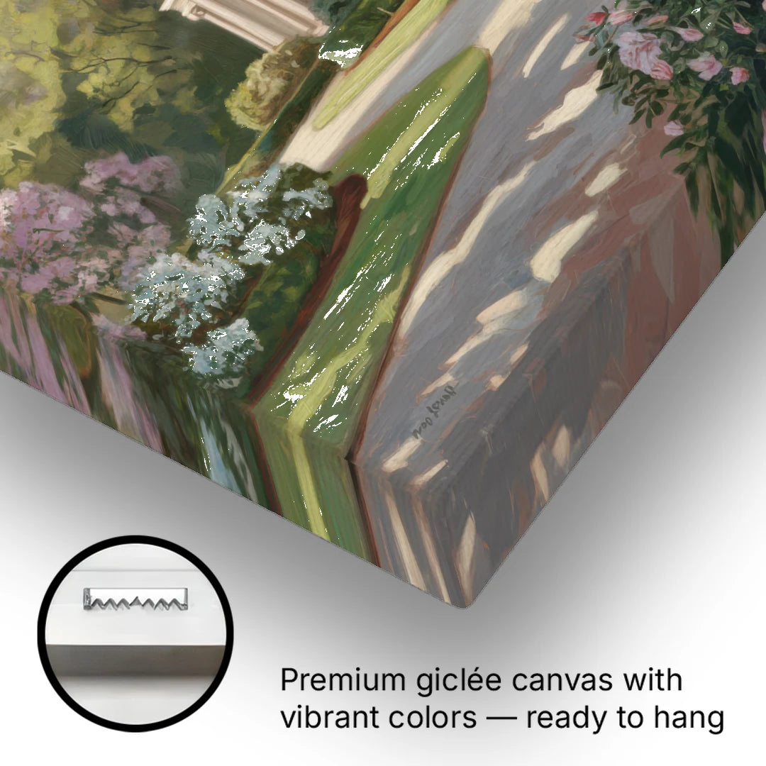 Augusta Timeless Southern Beauty - Canvas Wall Art - Gallery Wrap Corner
