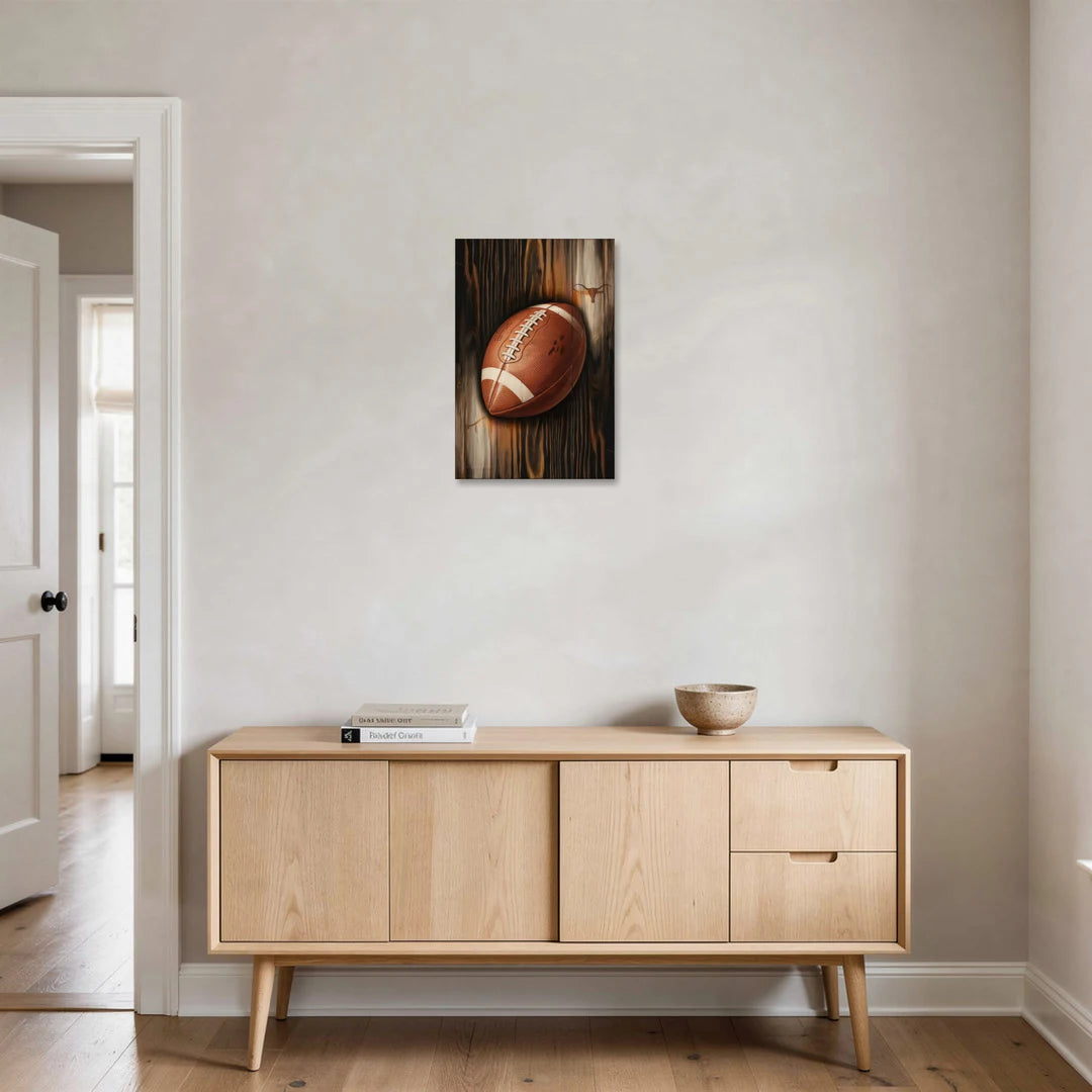 Austin UT Football Energy - Canvas Wall Art - Coffee Table - 16x24