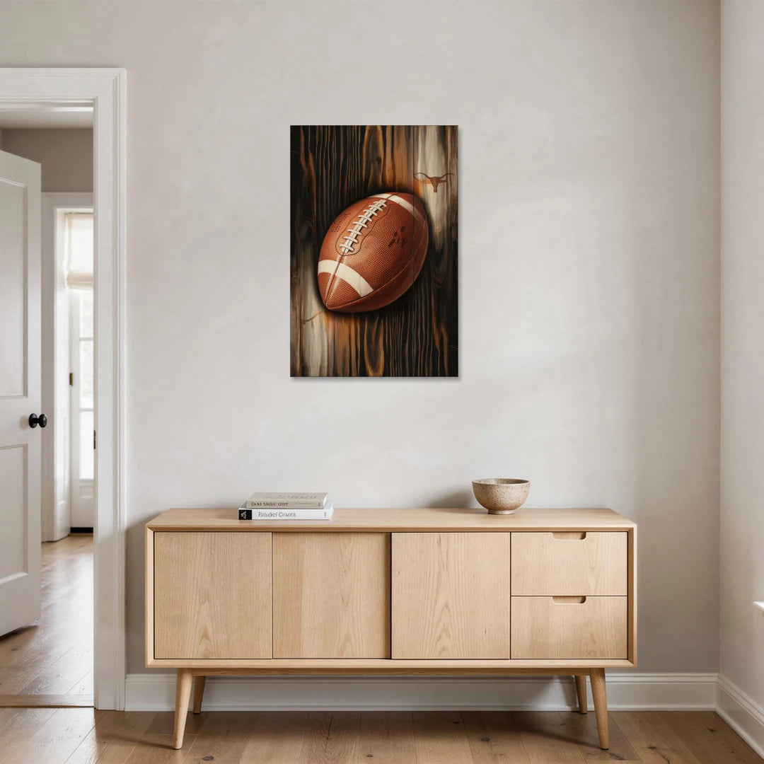 Austin UT Football Energy - Canvas Wall Art - Coffee Table - 24x36