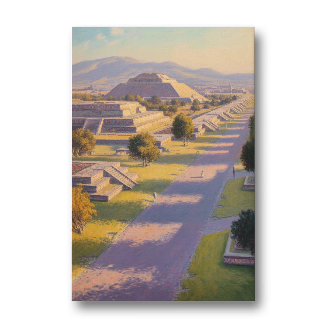 Avenue of the Dead - Canvas Wall Art - Front