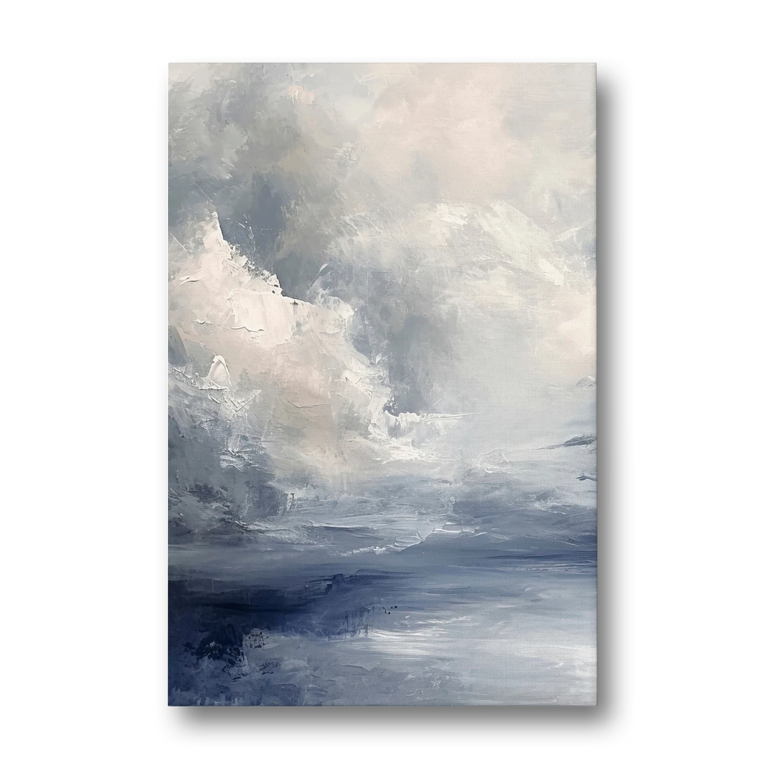 Azure Veil I - Canvas Wall Art - Front