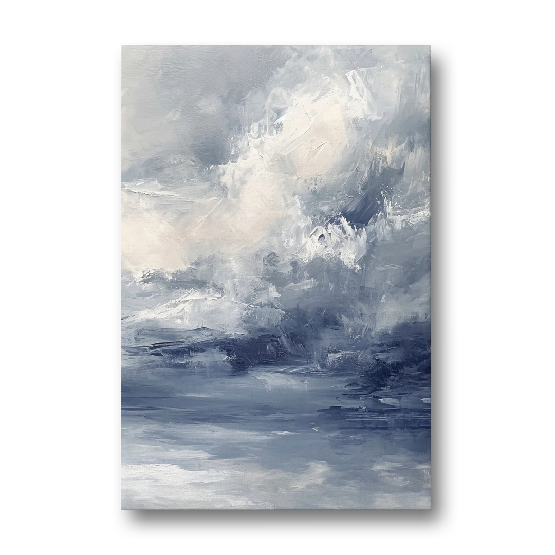 Azure Veil II - Canvas Wall Art - Front