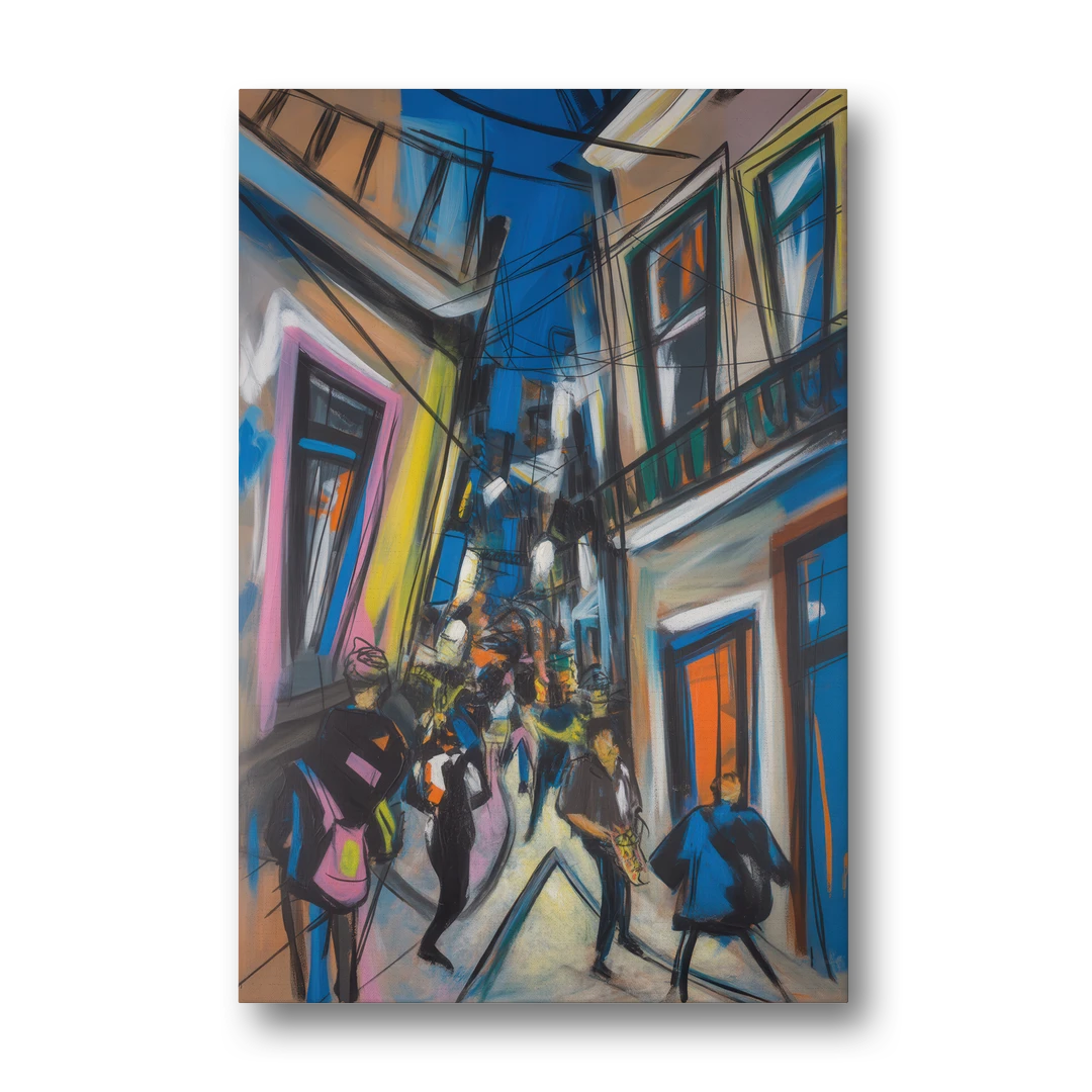Bairro Alto Vibes - Canvas Wall Art - Front