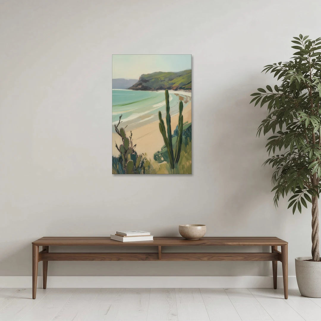Balandra Beach Bay - Canvas Wall Art - Coffee Table - 24x36