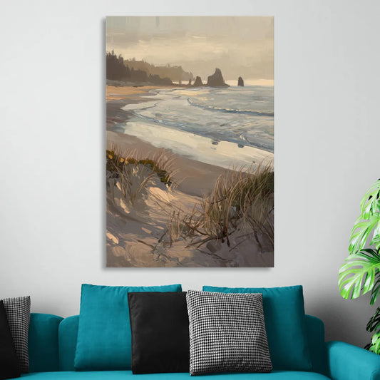 Bandon Pacific Coast Living Room - Canvas Wall Art