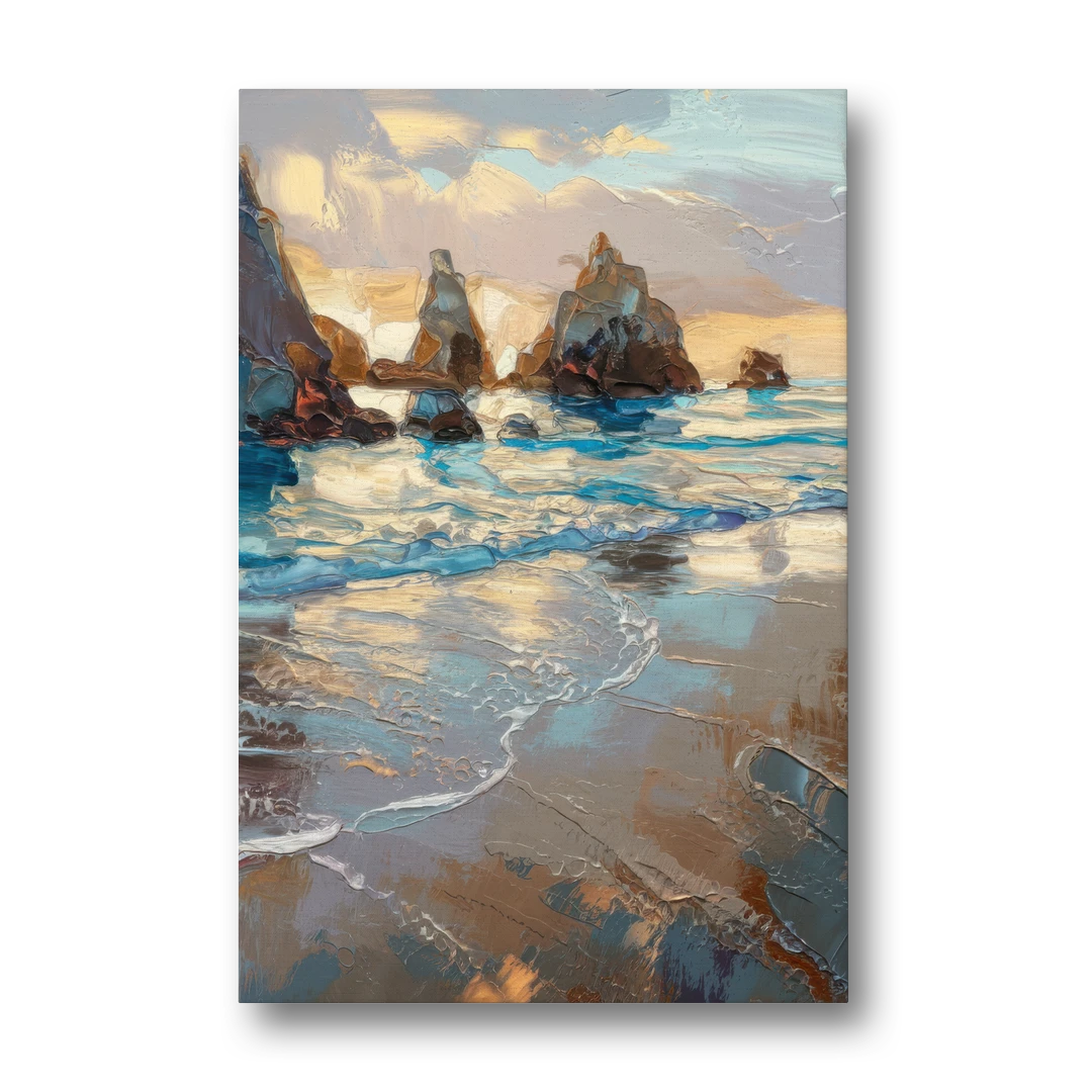 Bandon Seaside Serenity - Canvas Wall Art - Front