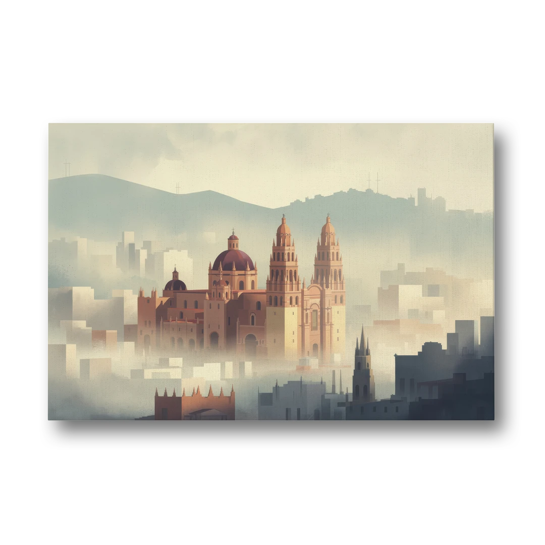 Basílica de Guanajuato - Canvas Wall Art - Front