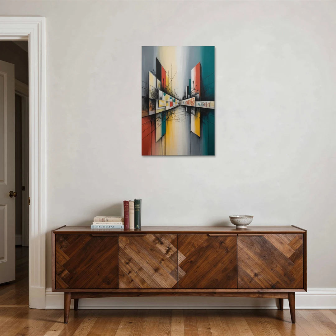 Berlin Wall Echoes - Canvas Wall Art - Coffee Table - 24x36