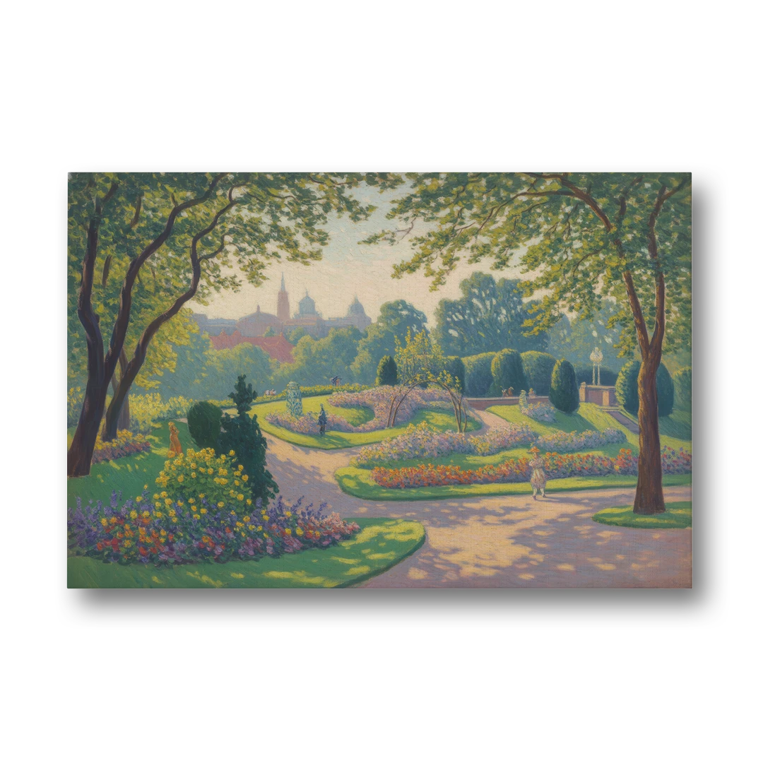 Bernardine Gardens - Canvas Wall Art - Front