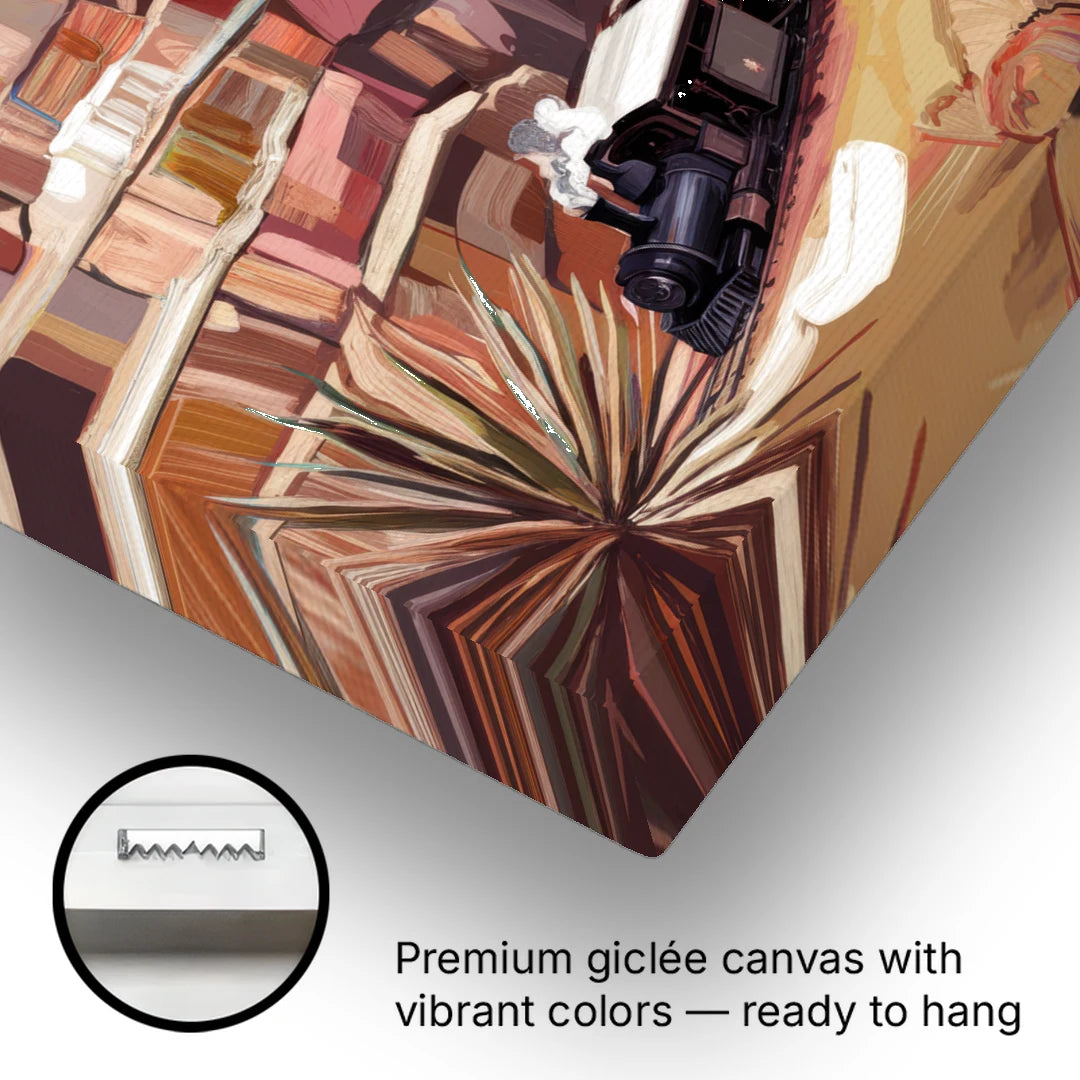 Bisbee Copper Mining Heritage - Canvas Wall Art - Gallery Wrap Corner